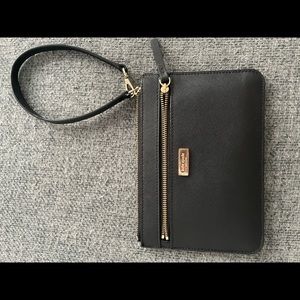 Good condition black Kate spade wristlet